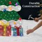 Best Choice Products 6ft Lighted 2D Christmas Tree Outdoor Decor w/ 170 LED Lights, Gift Boxes, Storage Bag